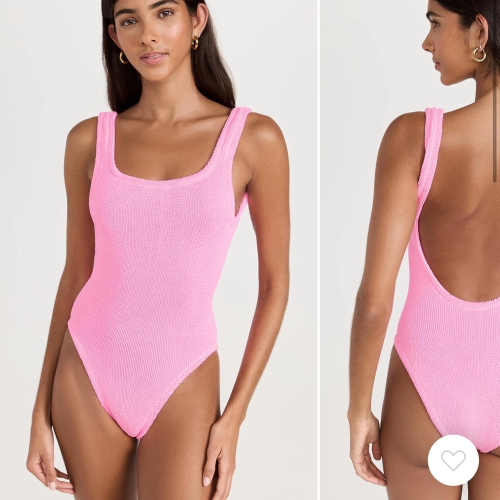 Brand new with tags Hunza G squeak neck swimsuit